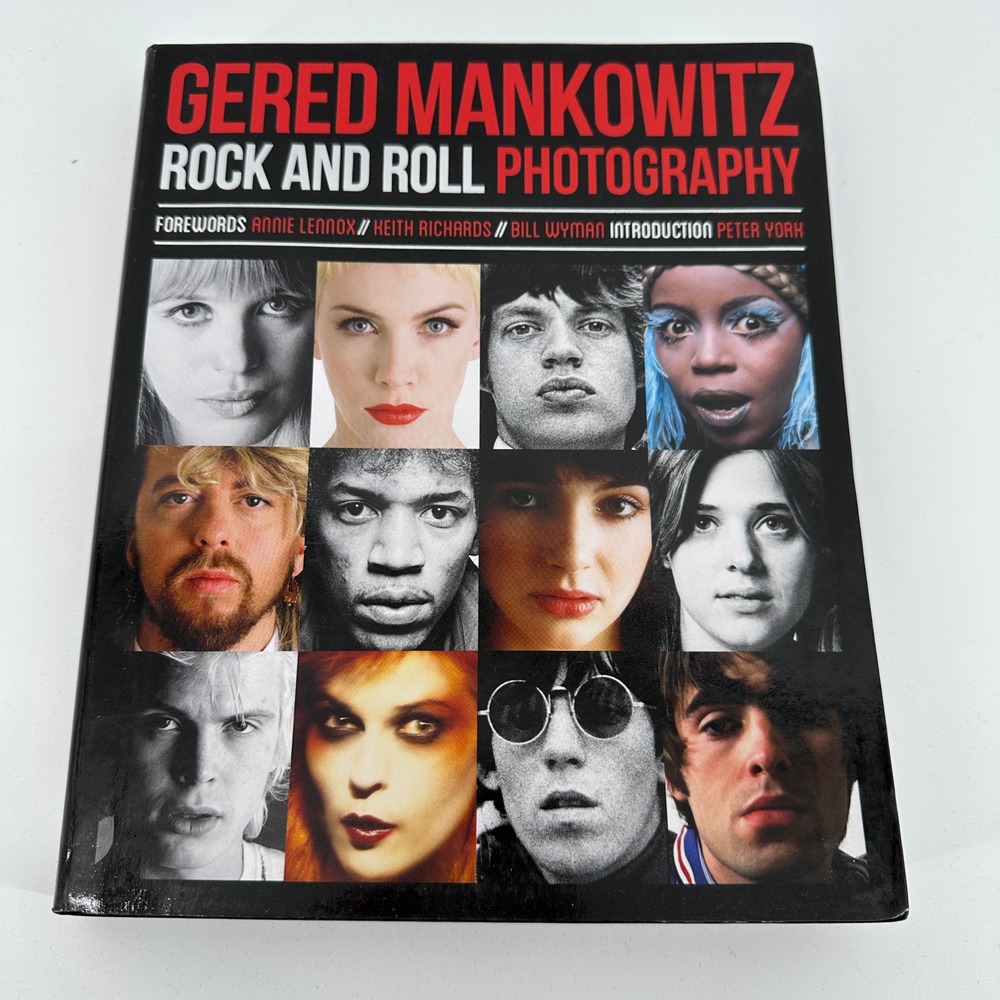 Gered Mankowitz Rock and Roll Photography Hardcover Book Goodman 1960s-2000s Mus